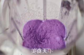 Purple Sweet Potato Tower recipe