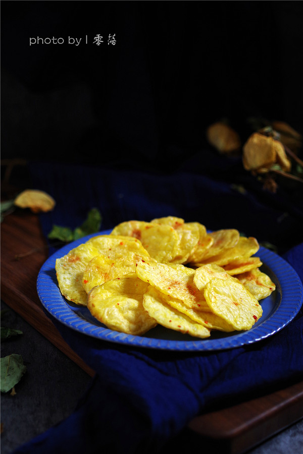 Microwave Potato Chips recipe