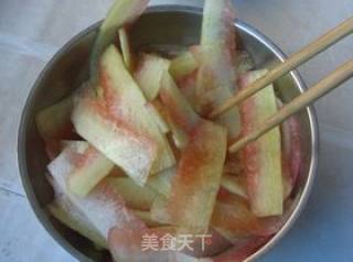 Cold Watermelon Peel recipe