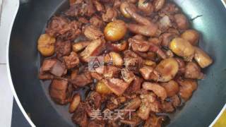 Braised Chicken with Chestnuts recipe