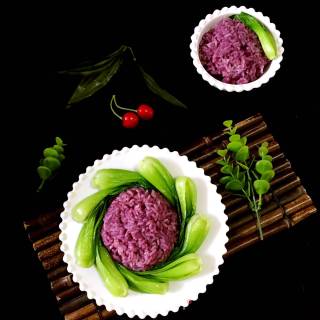 Purple Potato Rice recipe