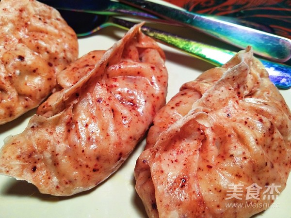 Tanabata's Pink Shandong Hot Noodle Steamed Buns recipe