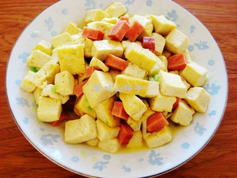 Chicken Soup Ham Tofu recipe