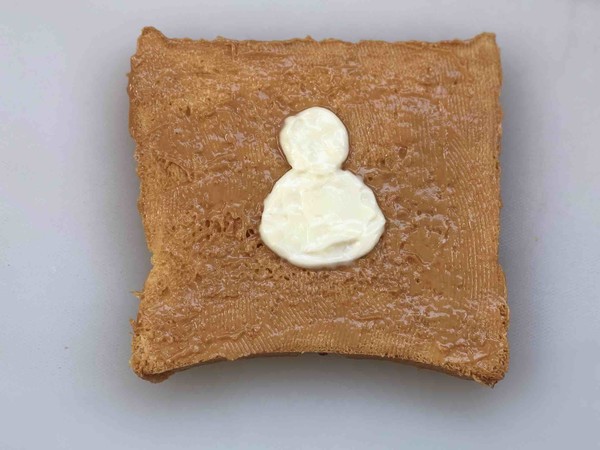 Little Snowman Toast recipe