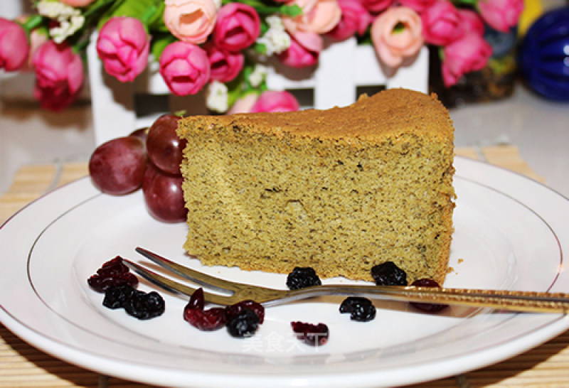 Matcha Chiffon Cake recipe