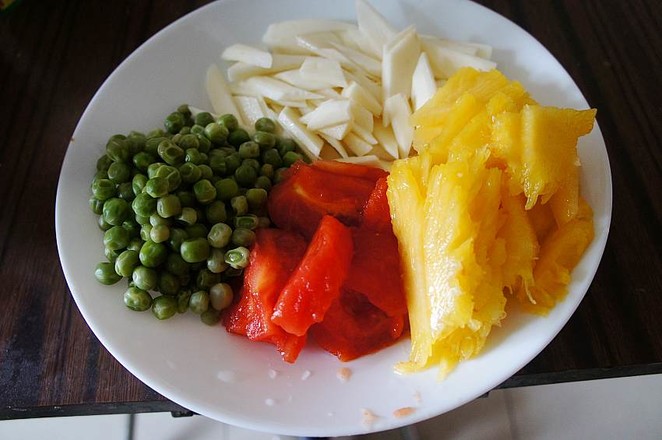 Pineapple Fried Tomato Mountain Pills recipe