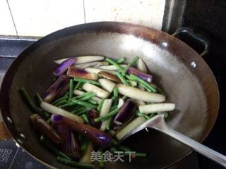 Long Bean Grilled Eggplant recipe