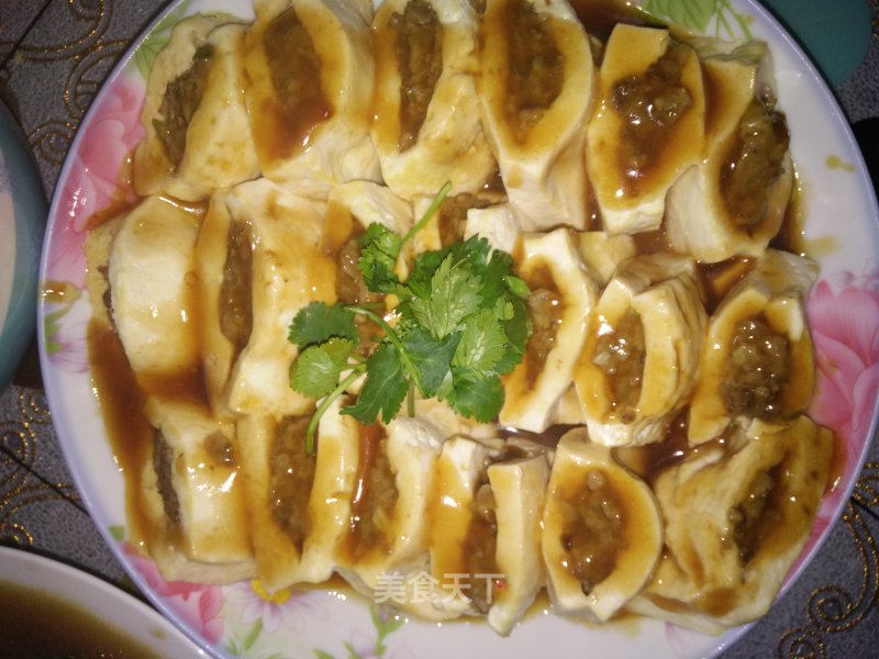 Tofu Stuffed Meat recipe