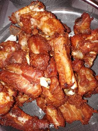 Fried Pork Ribs with Fermented Bean Curd recipe
