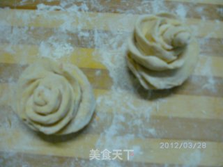 Orange Rose Buns recipe