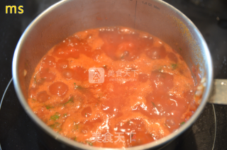 Tomato Seafood Spaghetti recipe