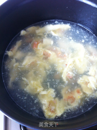 Noodles with Sea Rice and Egg recipe