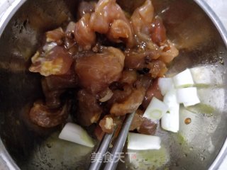 Green Bamboo Shoots Pork Slices recipe