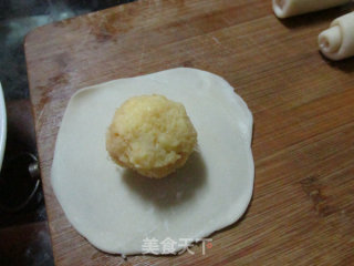 #新良首第届消防大赛# Custard Pork Floss Egg Yolk Crisp recipe