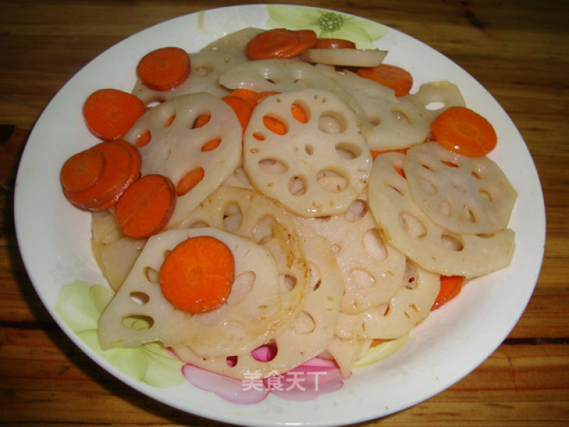 Sweet and Sour Lotus Root Slices recipe