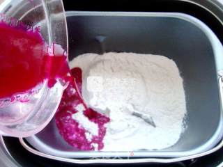 #aca烤明星大赛#pitaya Rice Cake [zero Failure in Bread Machine Version] recipe