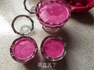 Dragon Fruit Pudding recipe