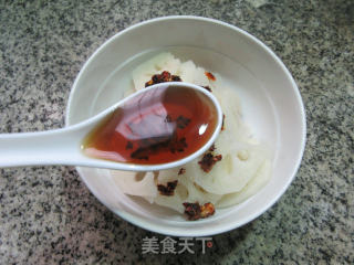 Hot and Sour Lotus Root recipe