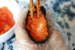 How to Make Japanese-style Warship Sushi Fish Roe Sushi recipe