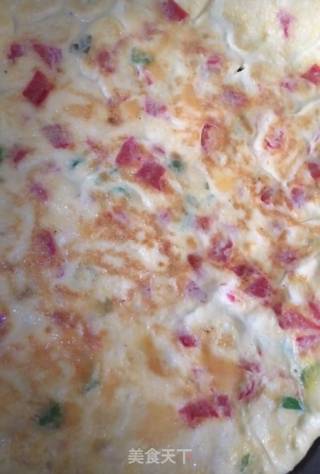 Tomato and Green Pepper Omelette recipe