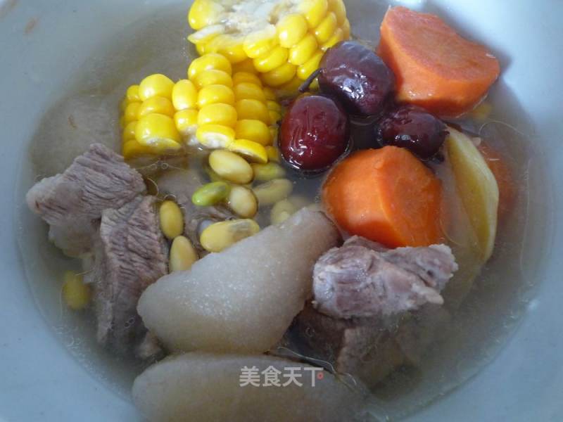 Pork Bone Carrot Soup recipe