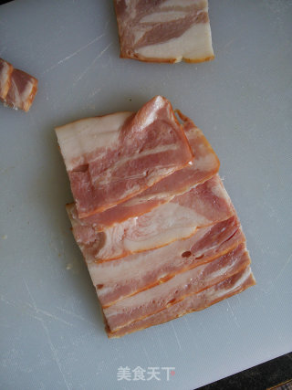 [homel 18 is As Delicious As "feast" Shocking Four People] Plum Dried Vegetables and Bacon recipe