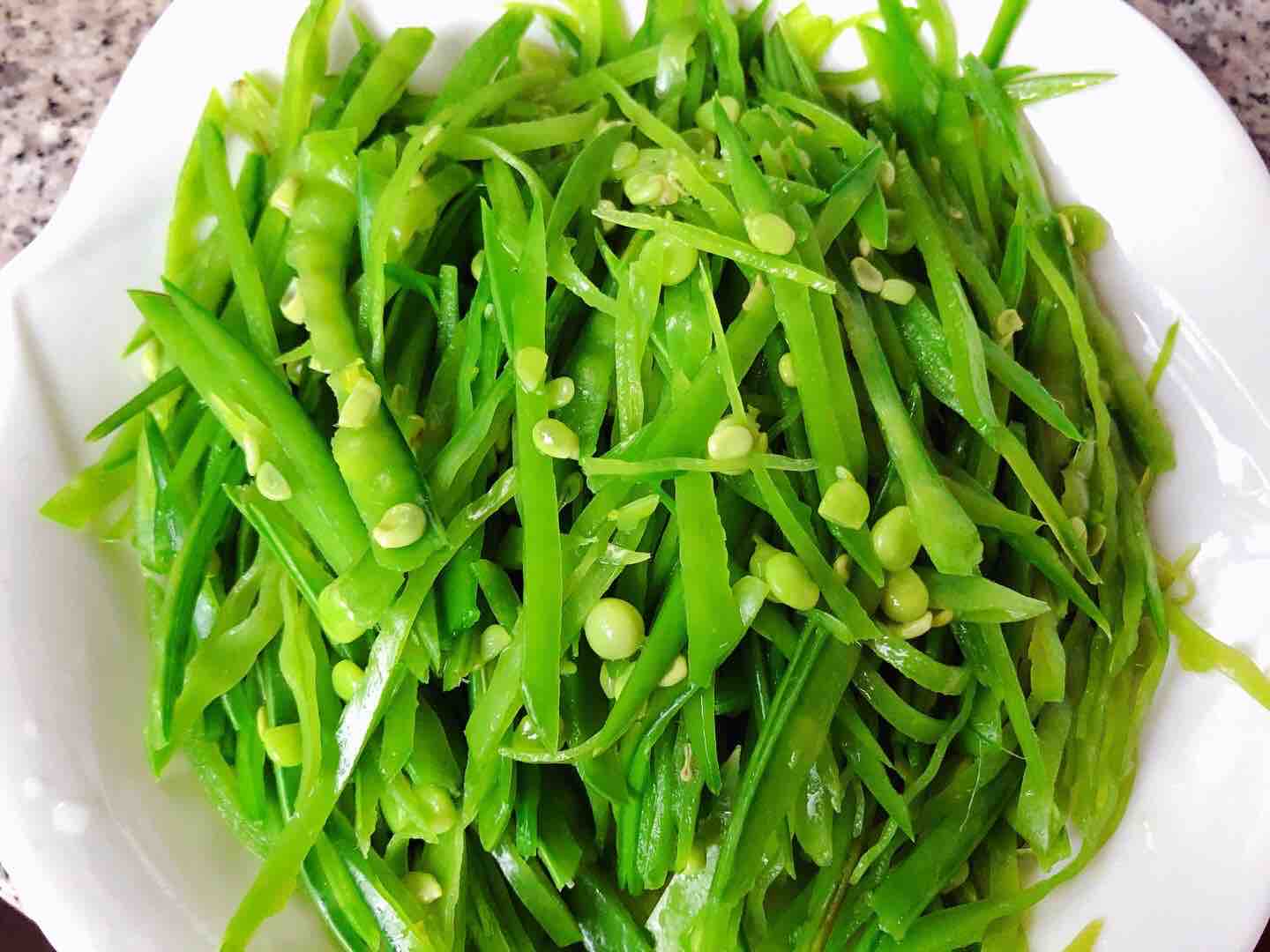 Fried Shrimp with Snow Pea recipe