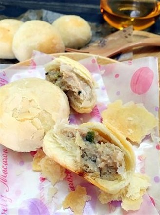 Fresh Meat and Mustard Moon Cakes recipe