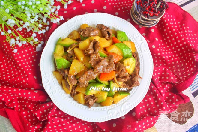 Three-color Fresh Fried Beef Tendon recipe