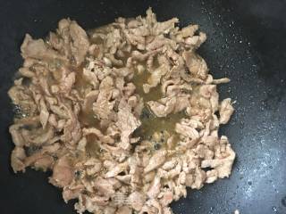 Stir-fried Shredded Pork with Green Pepper recipe