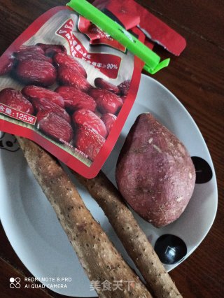 Sweet Potato, Yam and Red Date Soup recipe