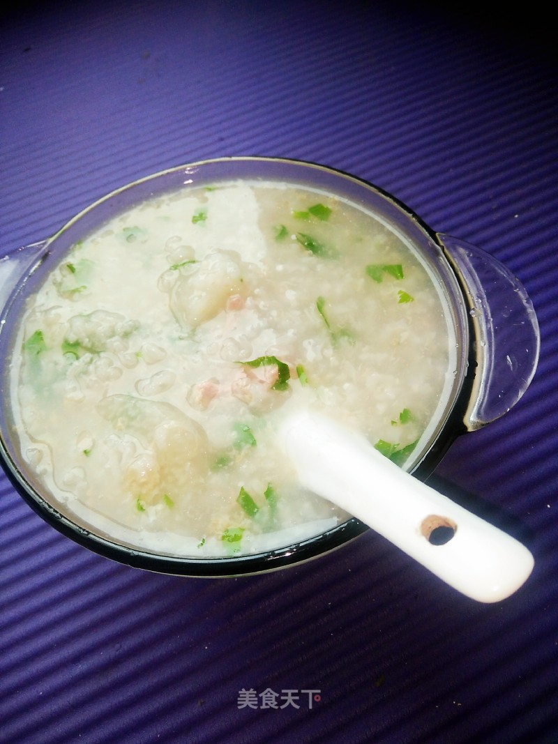 Lean Pork Congee with Yam