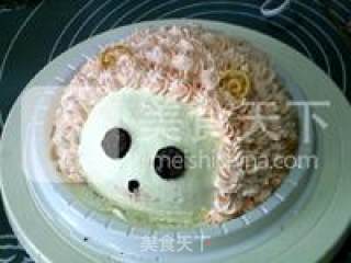 Decorating Cake: Sheep Baa Baa recipe