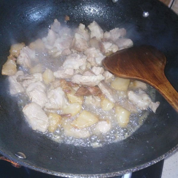 Golden Needle Roast Pork recipe