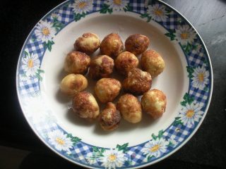 Simmered Golden Balls in Tomato Sauce recipe