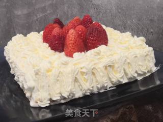 Strawberry Cream Cake recipe