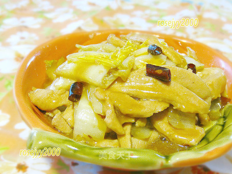 Sweet and Sour Cabbage Chicken Breast recipe