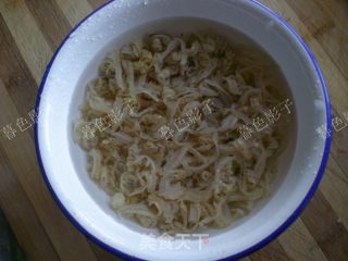 Stir-fried Abalone with Leek recipe