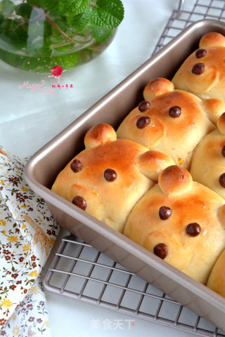 #柏翠大赛#yam Cheese Bear Squeeze Bag recipe