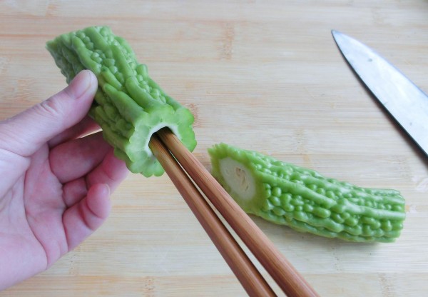 Bitter Gourd Slices recipe