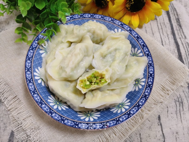 Zucchini and Egg Dumplings recipe