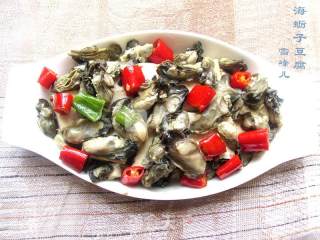 Tofu with Sea Oysters recipe