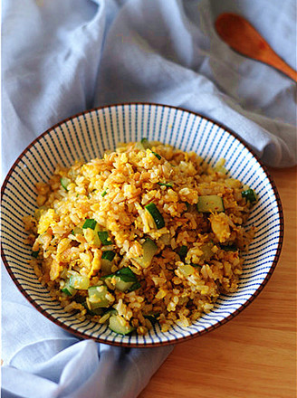 Fried Rice with Shrimp Skin recipe