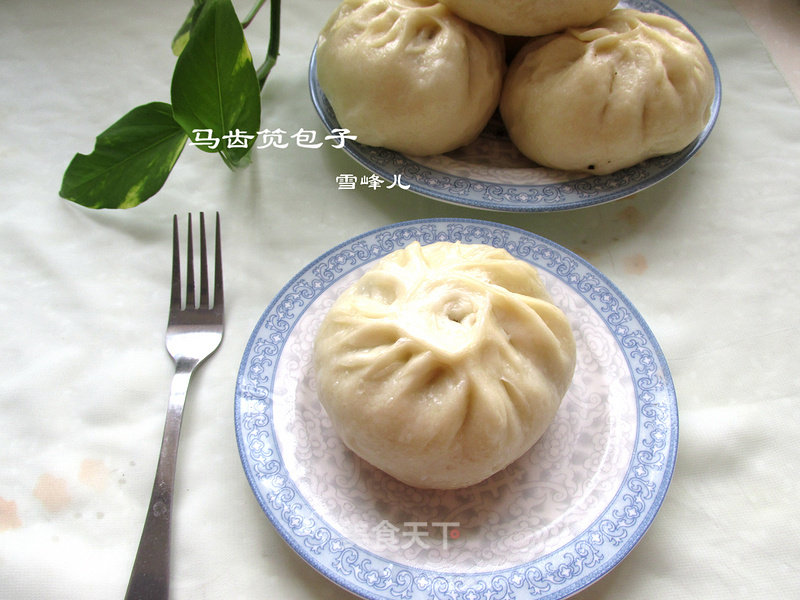 Portulaca Meat Buns recipe