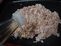 Tuna Cheese Fried Rice recipe