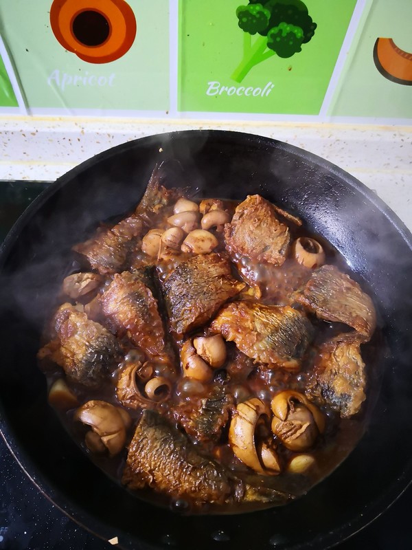 Braised Herring with Fish White recipe