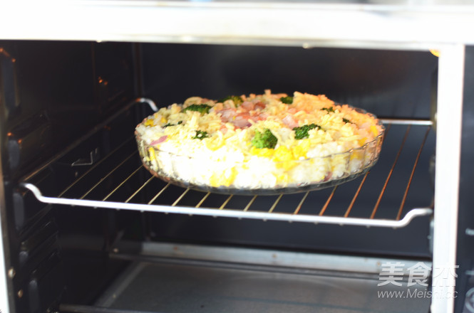 Broccoli Shrimp Baked Rice recipe