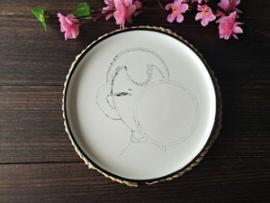 Dinner Plate Painting "woman Flower" recipe