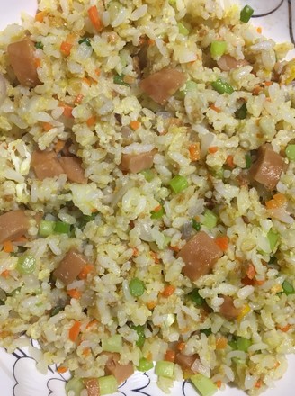 Golden Egg Fried Rice recipe