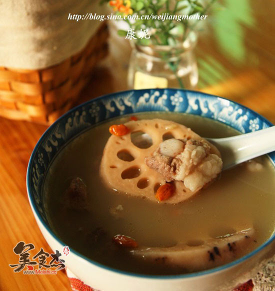 Lotus Root Pork Ribs Soup recipe